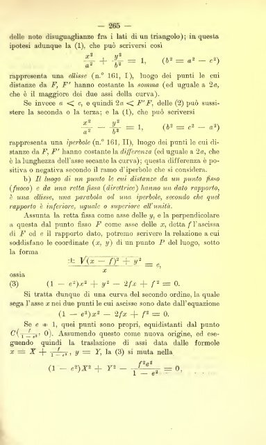 Lezioni di geometria analitica e proiettiva - Autistici