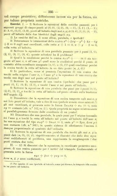 Lezioni di geometria analitica e proiettiva - Autistici