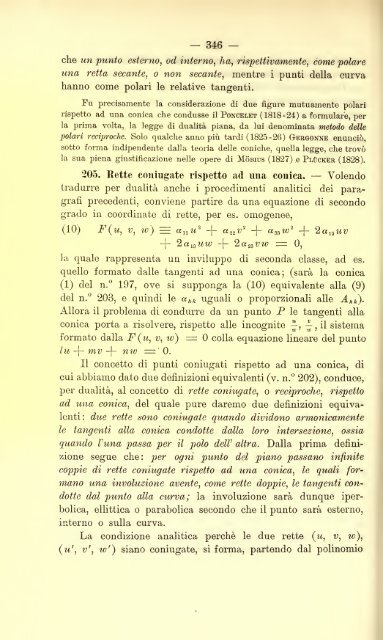 Lezioni di geometria analitica e proiettiva - Autistici