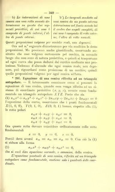 Lezioni di geometria analitica e proiettiva - Autistici