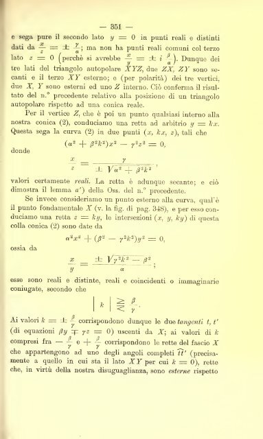 Lezioni di geometria analitica e proiettiva - Autistici