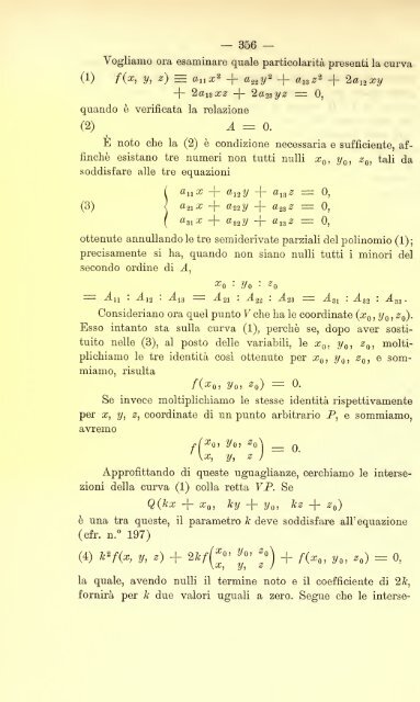 Lezioni di geometria analitica e proiettiva - Autistici