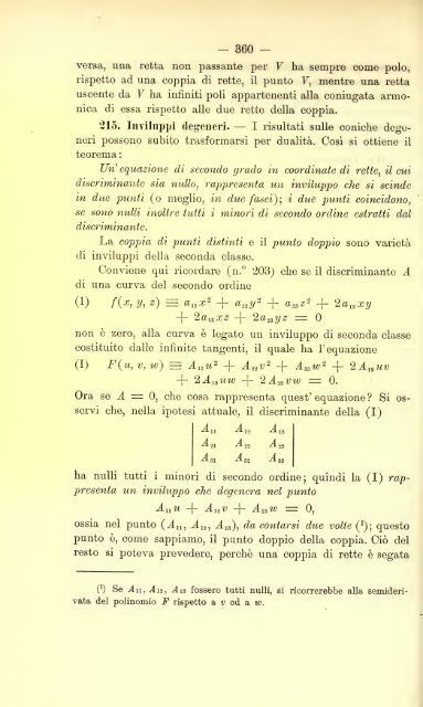 Lezioni di geometria analitica e proiettiva - Autistici