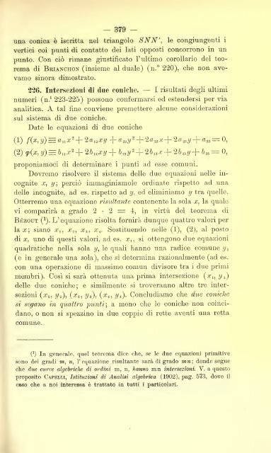 Lezioni di geometria analitica e proiettiva - Autistici