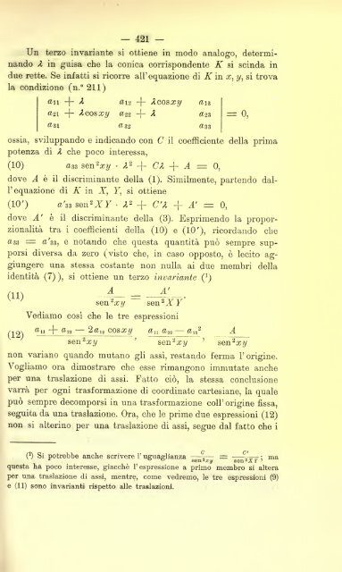 Lezioni di geometria analitica e proiettiva - Autistici