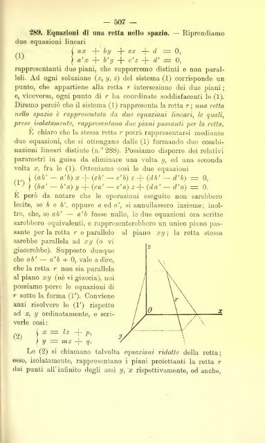 Lezioni di geometria analitica e proiettiva - Autistici