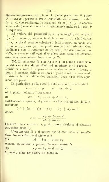 Lezioni di geometria analitica e proiettiva - Autistici