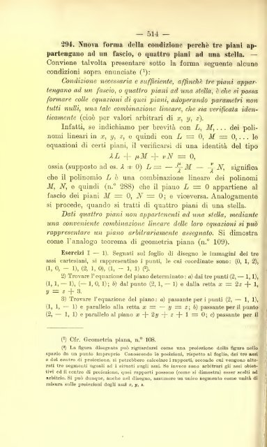 Lezioni di geometria analitica e proiettiva - Autistici