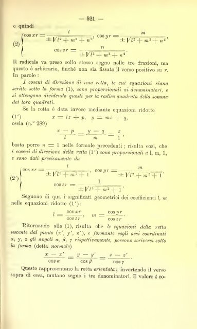 Lezioni di geometria analitica e proiettiva - Autistici