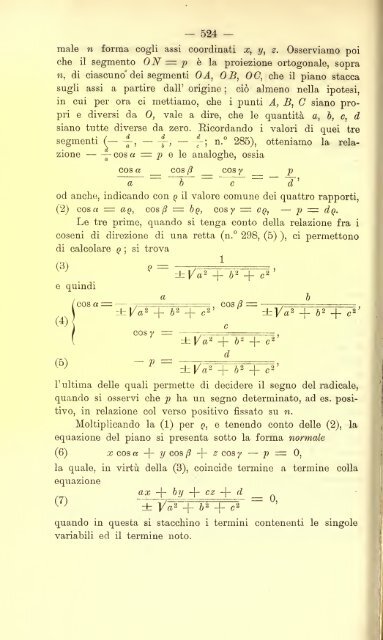 Lezioni di geometria analitica e proiettiva - Autistici