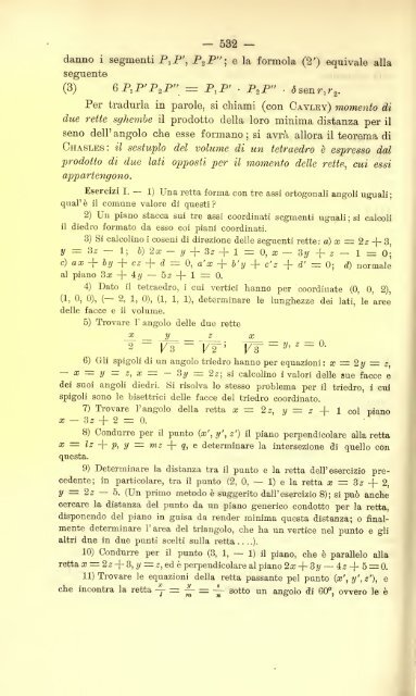 Lezioni di geometria analitica e proiettiva - Autistici