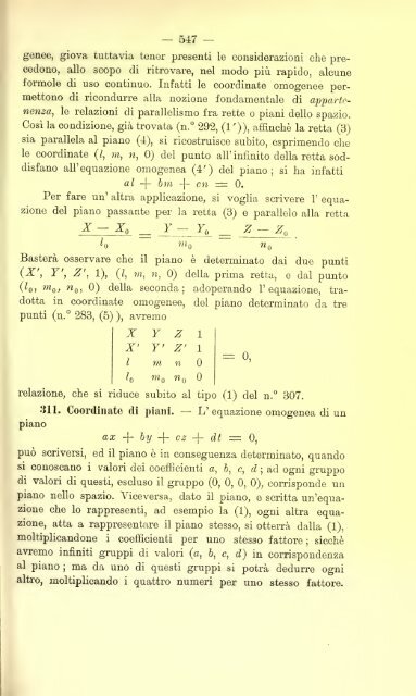 Lezioni di geometria analitica e proiettiva - Autistici