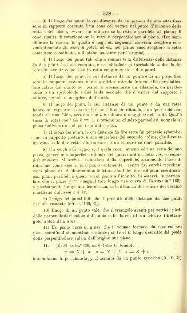 Lezioni di geometria analitica e proiettiva - Autistici