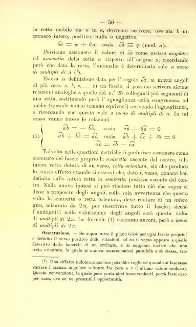 Lezioni di geometria analitica e proiettiva - Autistici