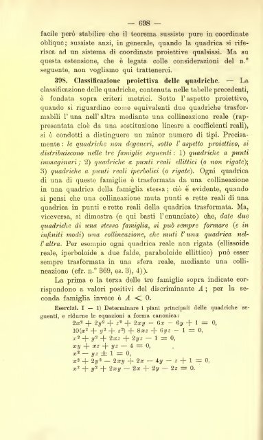 Lezioni di geometria analitica e proiettiva - Autistici