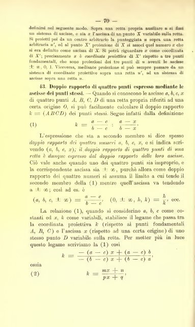 Lezioni di geometria analitica e proiettiva - Autistici