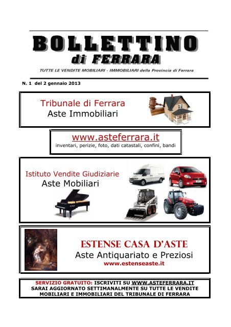 e - Ferrara case d'asta