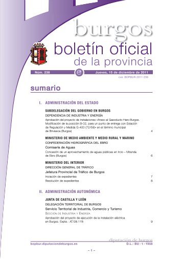 iii. administración local - Boletín Oficial de la Provincia de Burgos ...