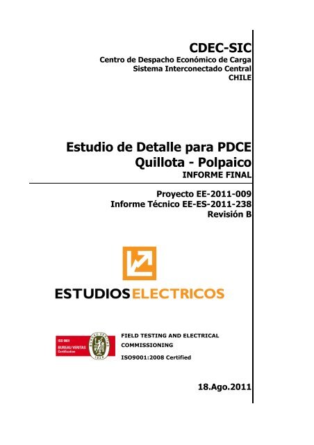 Informe - CDEC-SIC