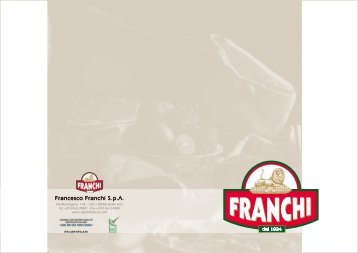 Francesco Franchi S.p.A. - La Cultura del Cibo