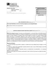 programa e ficha de inscrição do curso - Ponte Margem