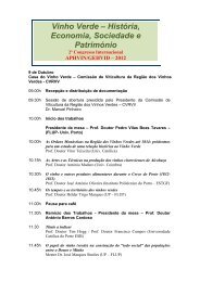 Programa - Comissão de Viticultura da Região dos Vinhos Verdes