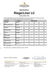 RiegerLiner LC - Hamburger Rieger GmbH & Co. KG