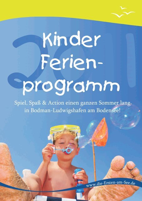 Kinderferienprogramm - Die-ersten-am-see.de