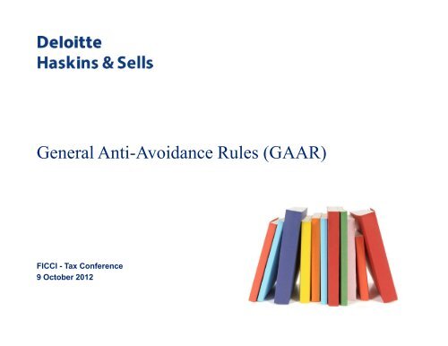 Api Gaar General Anti-Avoidance Rules (GAAR)