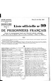 liste officielle 99 de prisonniers français 10 06 1941 - geneavenir