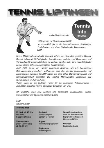 Tennis-Heft 2008_A5online - SV Liptingen
