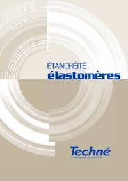 élastomères - Techné