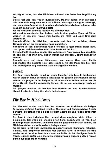 Ausarbeitung zum Hinduismus (pdf) - fachschulteam