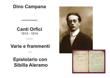 Dino Campana - Istituto Superiore Statale Cardarelli