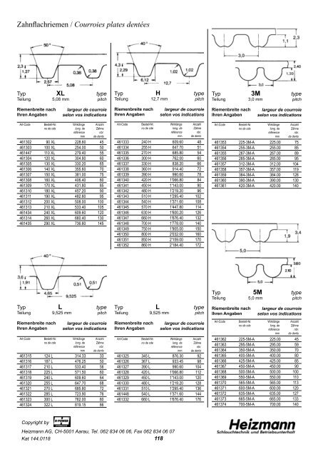 catalogue à télécharger PDF 4.00 MB - Heizmann AG