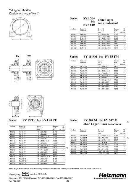 catalogue à télécharger PDF 4.00 MB - Heizmann AG