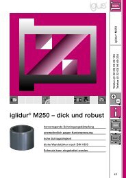 iglidur® M250 – dick und robust - Elcee