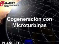 Cogeneración con Microturbinas - Comisión Nacional para el ...