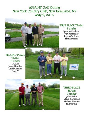 2013 NY Golf Outing Photos.pub - ASBA