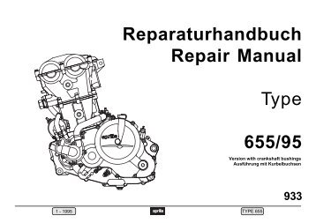 Reparaturhandbuch Repair Manual Type 655/95 - Mototribu