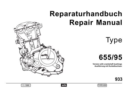 Reparaturhandbuch Repair Manual Type 655/95 - Mototribu