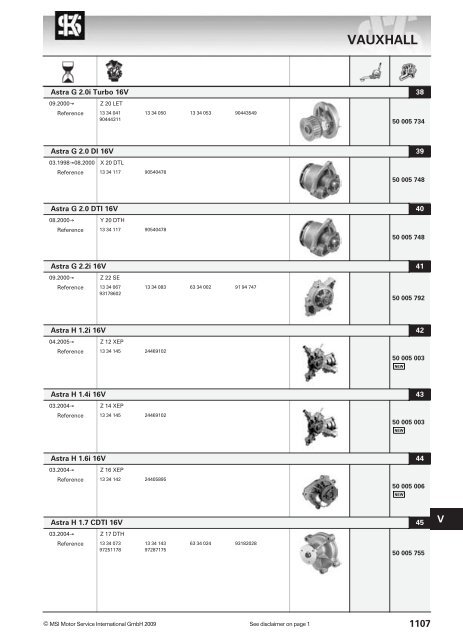 main applications - KS Motor