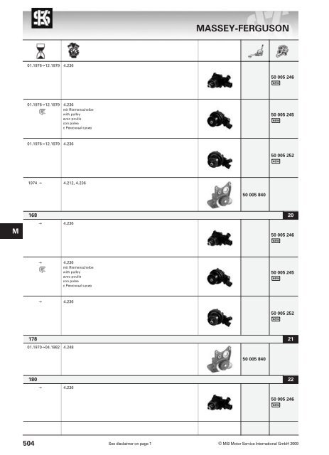 main applications - KS Motor