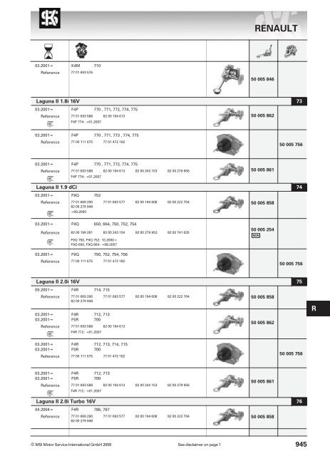 main applications - KS Motor