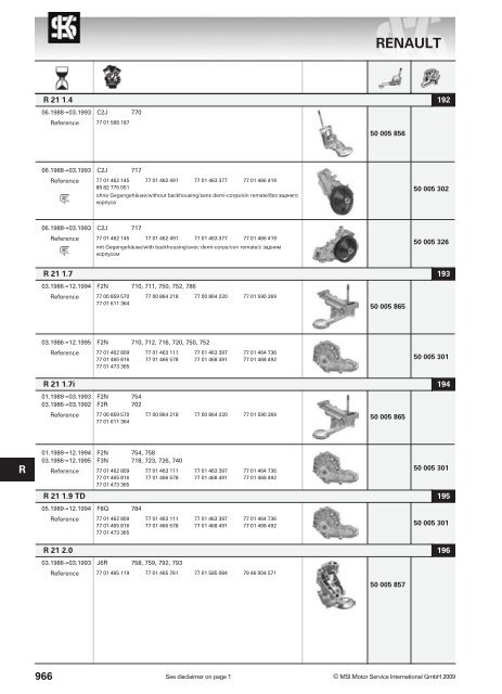 main applications - KS Motor