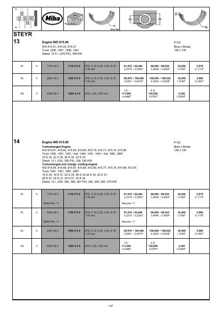 Engine Bearing Catalogue 2011I12