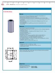 N 552 Mini-Reihe Führungsbuchse geschlossen mit Anlaufscheiben