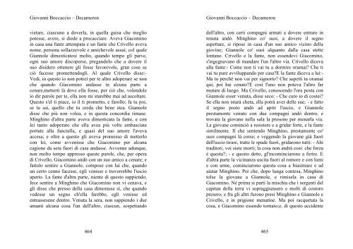 DECAMERON di Giovanni Boccaccio - Vastacom.org