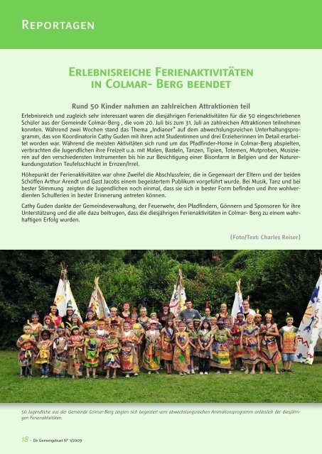 du 16 juin 2009 - Colmar-berg.lu