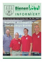 INFORMIERT - Gemeinde Bienenbüttel